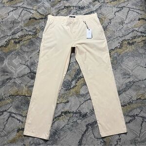 Men's Beige Chinos - Profelx Pants